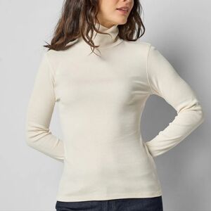 Lilla P Cotton Lavender Turtleneck XS